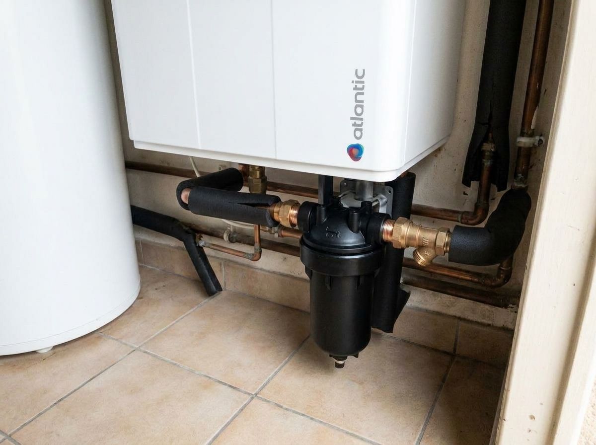 Module Atlantic Alfea avec un filtre neuf et des raccords laiton propres